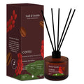 Soul & Scents Reed Diffuser Set – Coffee, 4.1 oz Scented Oil with 6 Fiber Sticks