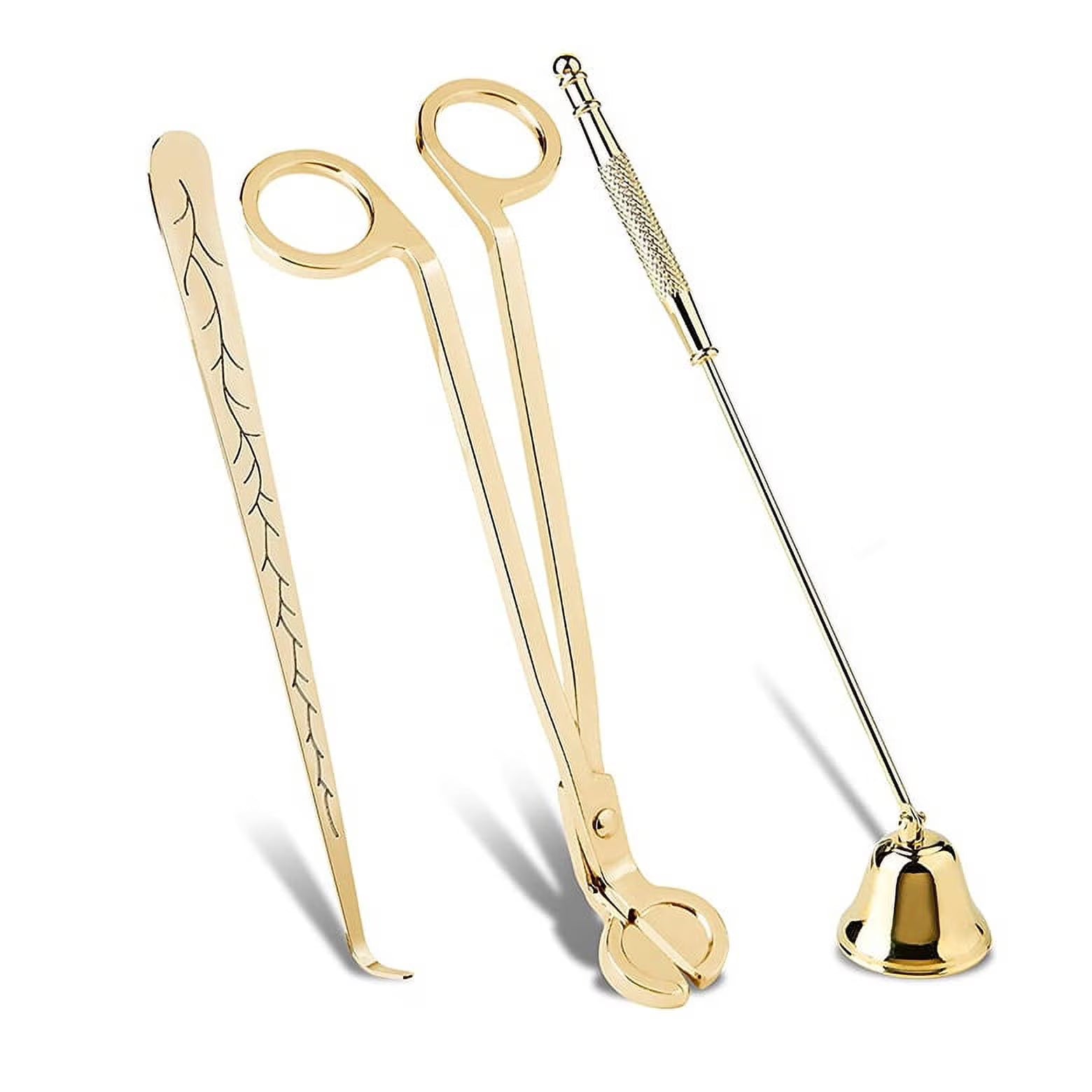 3 in 1 Candle Wick Trimmer, Candle Snuffer & Wick Dipper Tool Set