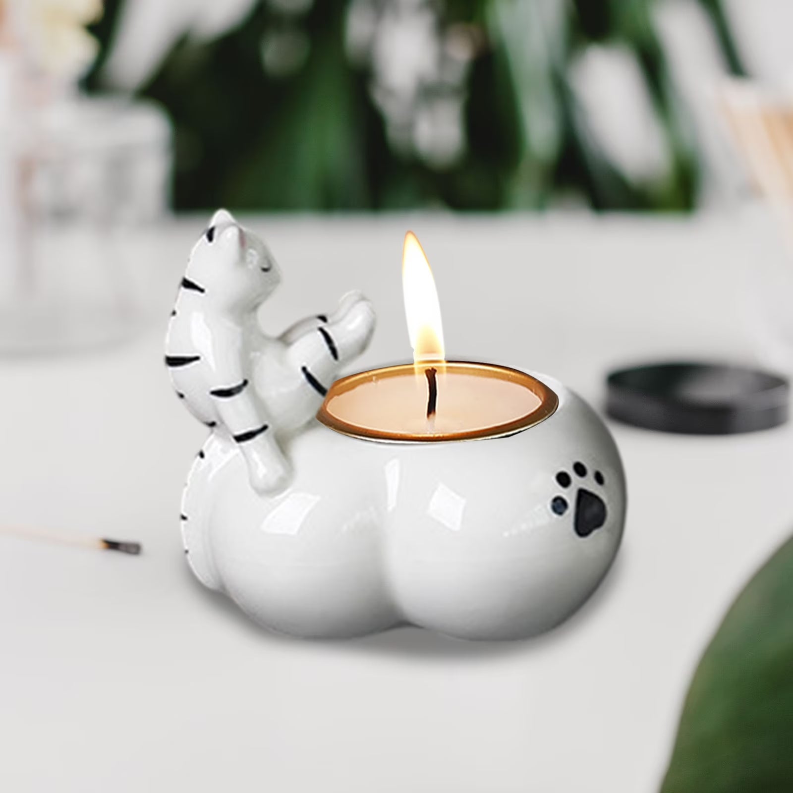 Aroma Candle Cup Ceramic Candle Holder