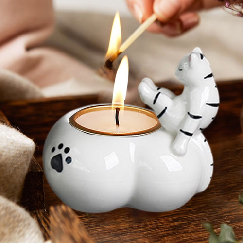 Aroma Candle Cup Ceramic Candle Holder
