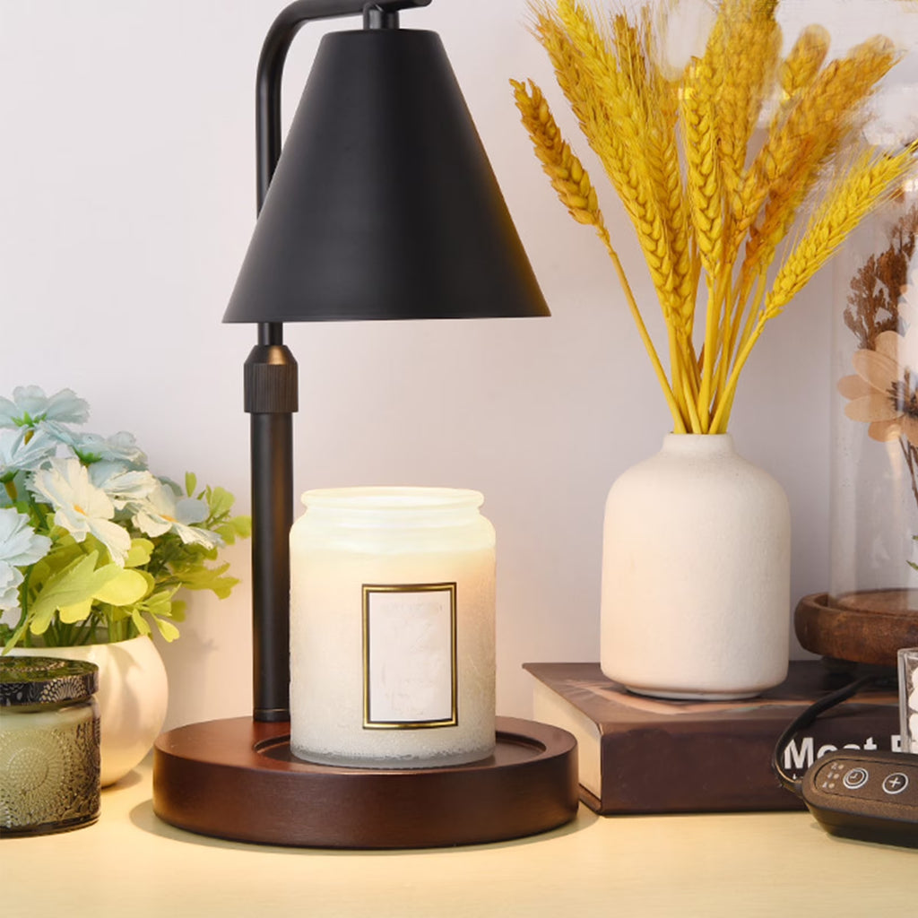 Candle Warmer Lamp Flameless Electric Candle Warmer with Timer
