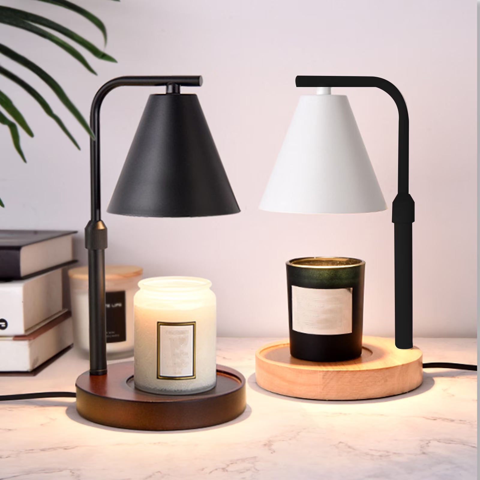 Candle Warmer Lamp Flameless Electric Candle Warmer with Timer